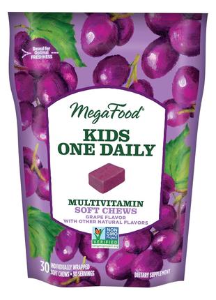 Витамины и минералы MegaFood Kids One Daily Multivitamin, 30 ж...