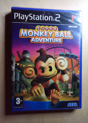 Игра Super Monkey Ball Adventures Playstation 2 PS2 диск