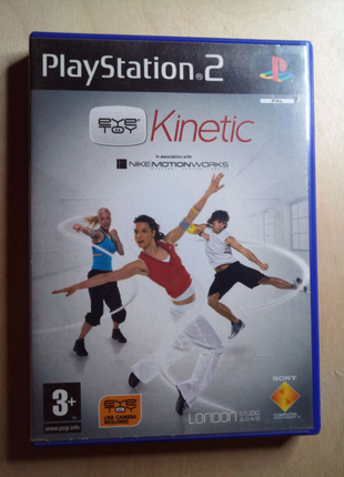 Игра Eye Toy Kinetic Playstation 2 PS2 диск лицензия