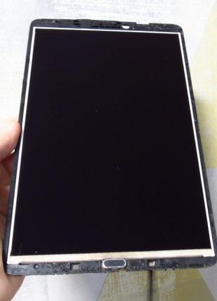 Дисплей с рамкой для планшета Samsung Galaxy Tab E 9.6" T561 T...