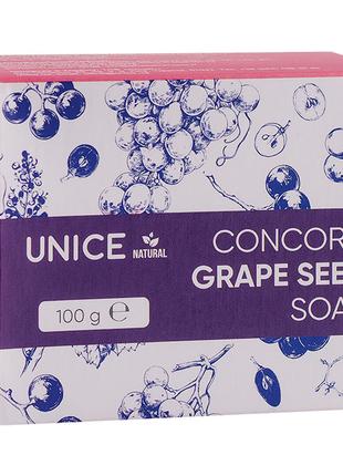 Натуральное мыло с виноградом UNICE 100 г