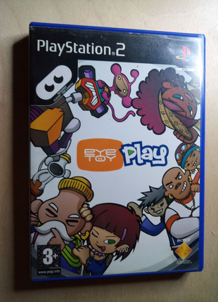 Игра Eye Toy : Play Playstation 2 PS2 диск лицензия