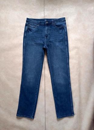Брендовые прямые джинсы с высокой талией c&a, 40 размер.