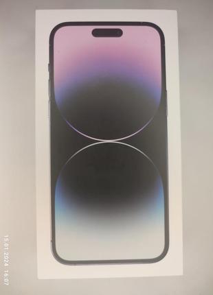 Коробка Apple iPhone 14 Pro Max Deep Purple 256Gb, A2893