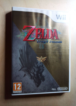 Wii The Legend of Zelda : Twilight Princess диск ліцензія PAL