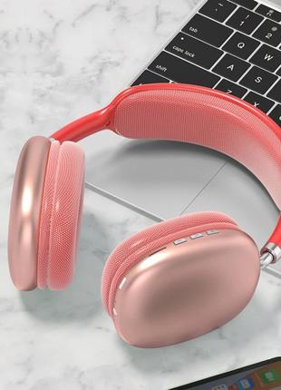 Наушники Bluetooth беспроводные — P9 — Pink