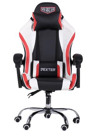 Кресло геймерское игровое VR Racer Dexter Arcee черный/красный...