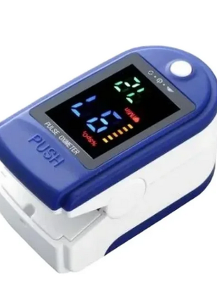 Портативный пульсометр оксиметр на палец pulse oximeter lk87