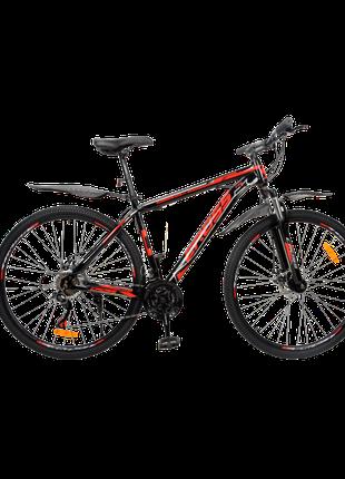 CROSS Велосипед CROSS Stinger 27.5" 18" Черный-Красный