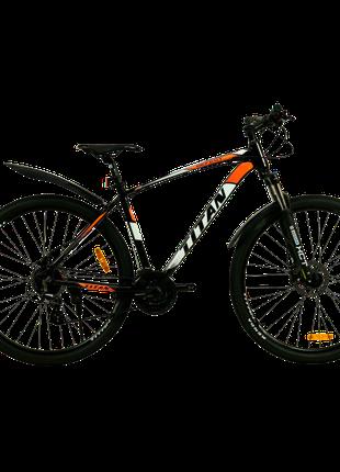 Titan Велосипед Titan Gefest 2022 29" 20" Черный-Белый-Оранжевый