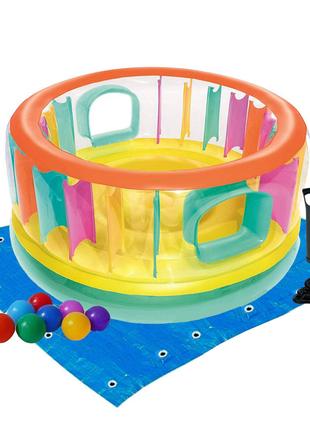 Надувний батут Bestway 52262-2 "Bounce Jam Bouncer", 180 х 86 ...