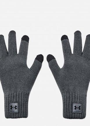 Чоловічі рукавиці UA Halftime Gloves Сірий S/M (1373157-012 S/M)