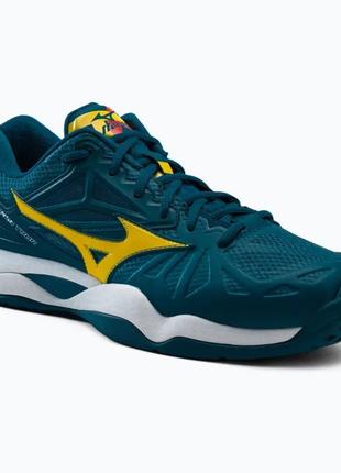 Кросcовки муж. Mizuno SHOE WAVE INTENSE Tour 5 AC синий 44 UK ...