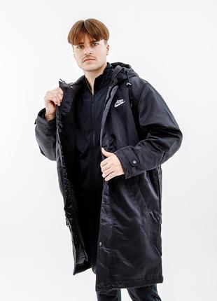 Мужская Куртка Nike CLUB STADIUM PARKA Черный M (7dFB7320-010 M)