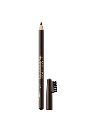 Карандаш для бровей eveline cosmetics medium brown серии eyebr...