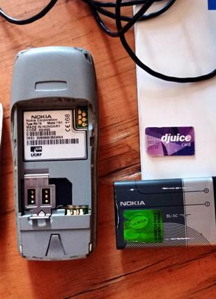 Телефон NOKIA 1101 + родной акум + зарядка + карта Djuice + инстр