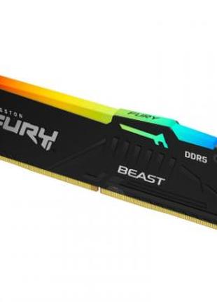 ОЗУ DDR5 16GB 6000 MHz FURY Beast RGB Kingston Fury