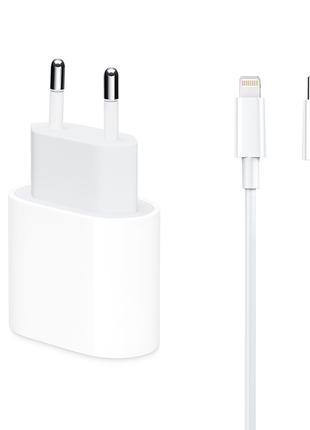 Комплект быстрой зарядки для iPhone iPad 20W USB-C Power Adapt...