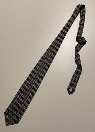 Marks & Spencer Шелковый галстук  краватка шёлк спенсер шелковый