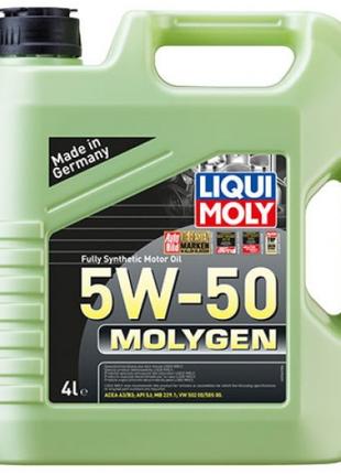 2543 Синтетична моторна олива - Molygen 5W-50 4л.