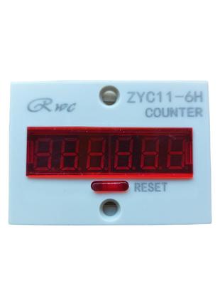 Лічильник імпульсів електронний ZYC11-6H NPN 24В