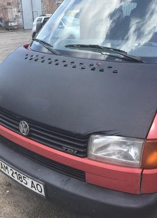 Чехол капота на прямой капот (кожазаменитель) для Volkswagen T...