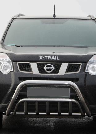 Передняя защита WT002 (нерж) для Nissan X-trail T31 2007-2014 гг