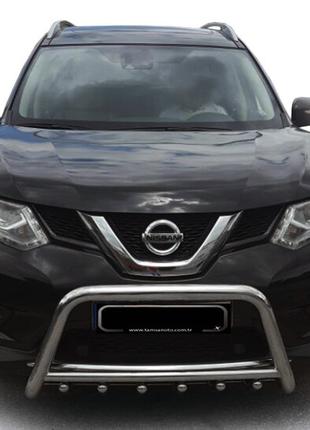 Кенгурятник WT003 (нерж) для Nissan X-trail T32/Rogue 2014-202...