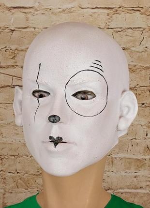 Реалистичная маска карнавальная латексная мим