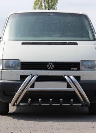 Кенгурятник WT01 (нерж) для Volkswagen T4 Transporter