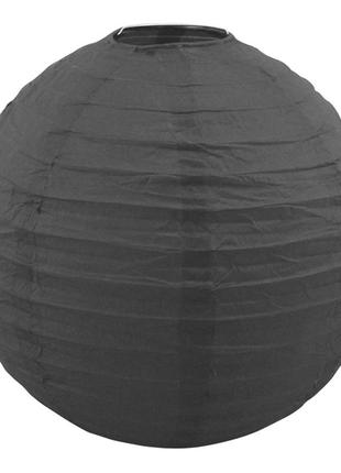 Декор подвесной шар 35см черный