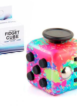 Кубик антистресс fidget cube радужный зеленый