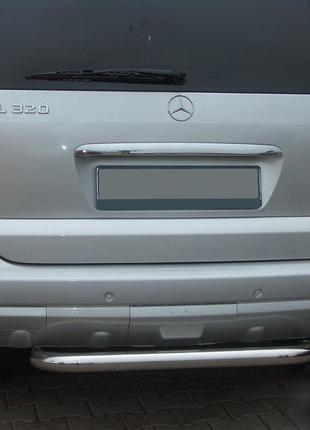 Задняя дуга AK006 (нерж.) для Mercedes ML W163