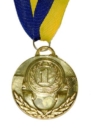 Медаль наградная 43508 д5см 1 место золото