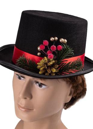 Шляпа новогодняя мужская кристофф маскарадная