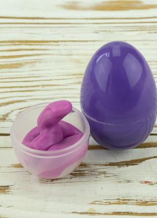 Антистресс жвачка для рук хэндгам яйцо хамелеон 15г фиолетовый