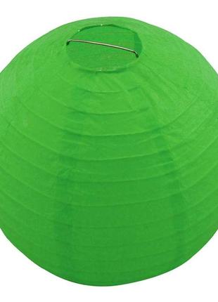 Декор подвесной шар 25см зеленый