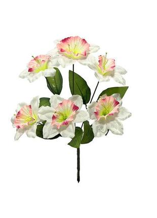 Искуственные цветы (10шт) Букет Нарциссов "Измаил", 6 голов, 3...
