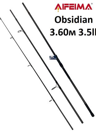 Карповое удилище Feima Obsidian Carp 3.60м 3.5lb (Carbon IM8, ...