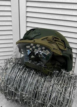 Армейские защитные очки на шлем vulpo флип койот вт0495