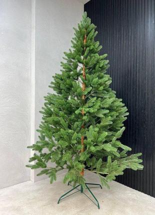 Искусственная литая елка  шотландская зеленая 2.1м  вт6506