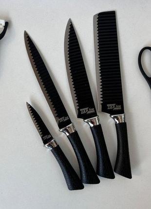 Набор кухонных ножей zepline zp-080 6 предметов