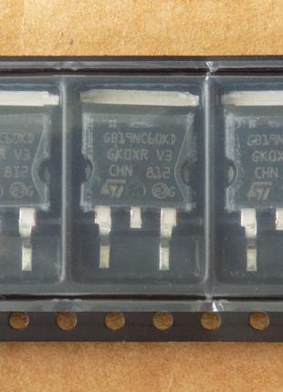 IGBT-транзистор STGB19NC60KD ( GB19NC60KD , STGB19NC60KDT4 ) о...