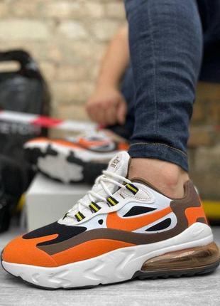 Кроссовки nike 270 orange