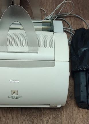 Лазерный принтер Canon laser shot lbp-1120 с двумя картриджами