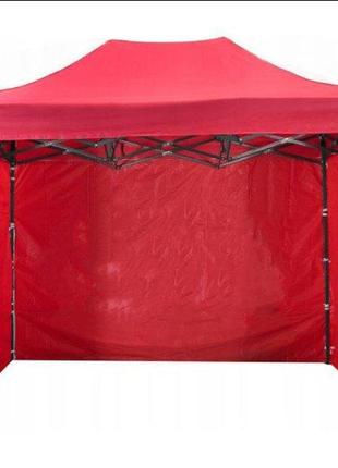 Боковая стенка на шатер – 7м ( 3 стенки на 2*3) красный