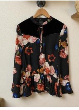 Комбинированая блузка kaleidoscope