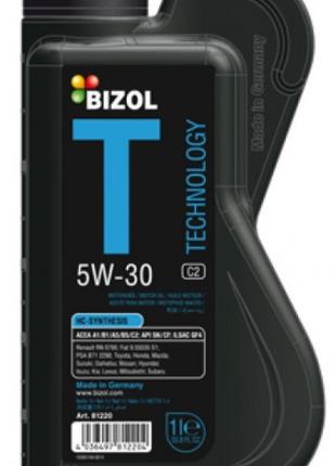 B81220 Синтетична моторна олива - BIZOL Technology 5W-30 C2 1л