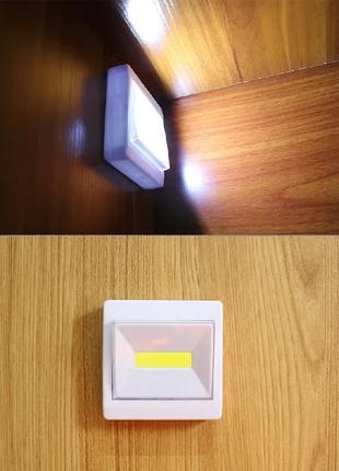 LED лампа-вимикач світильник світлодіодний ліхтарик на батарей...