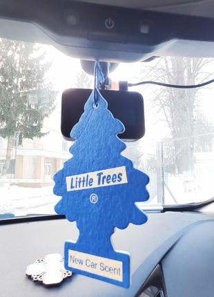 Ароматизатор Little Trees New Car. Ароматизатор ялинка. Нова маши